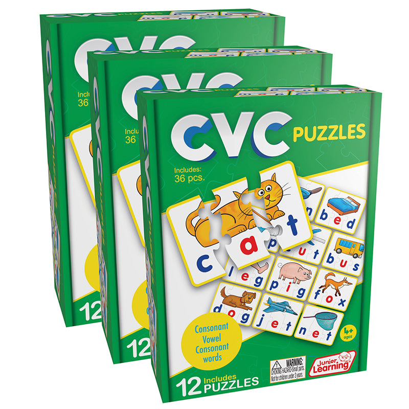 (3 EA) CVC PUZZLES