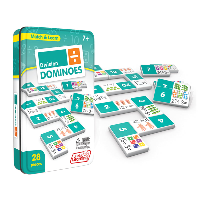 DIVISION MATCH & LEARN DOMINOES