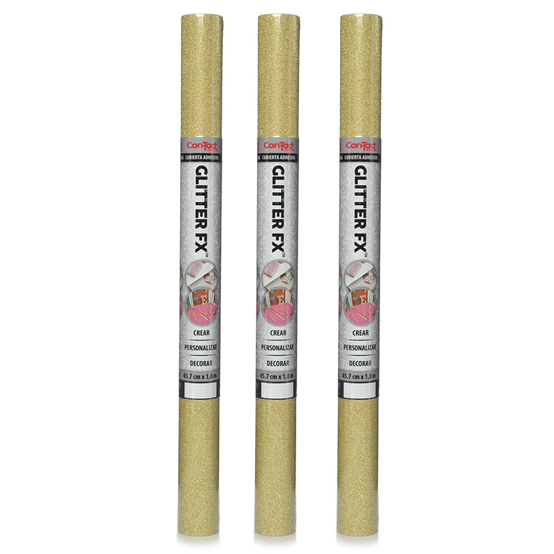 (3 EA) GLITTER FX GOLD ADHESIVE