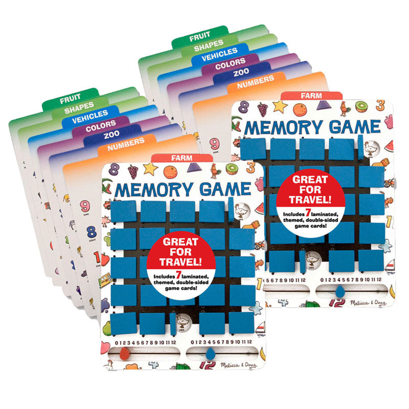 (2 EA) FLIP TO WIN MEMORY GAME