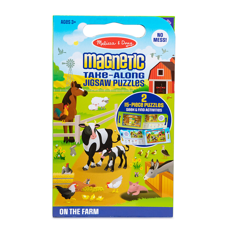 ON THE FARM JIGSAW PUZZLES MAGNETIC