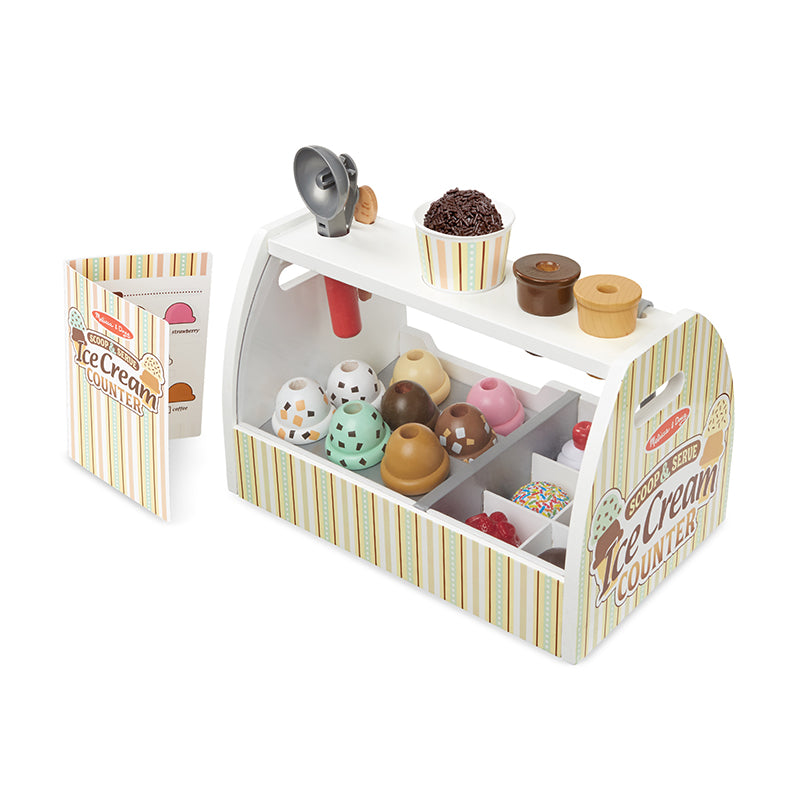 SCOOP & SERVE ICE CREAM COUNTER