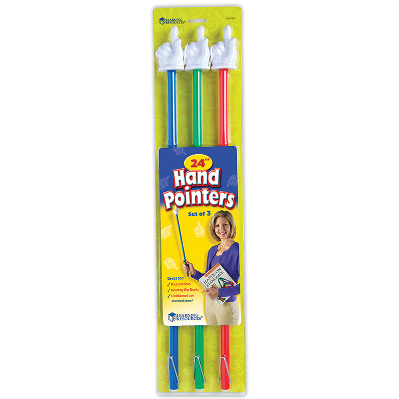 24 INCH HAND POINTERS SET OF 3