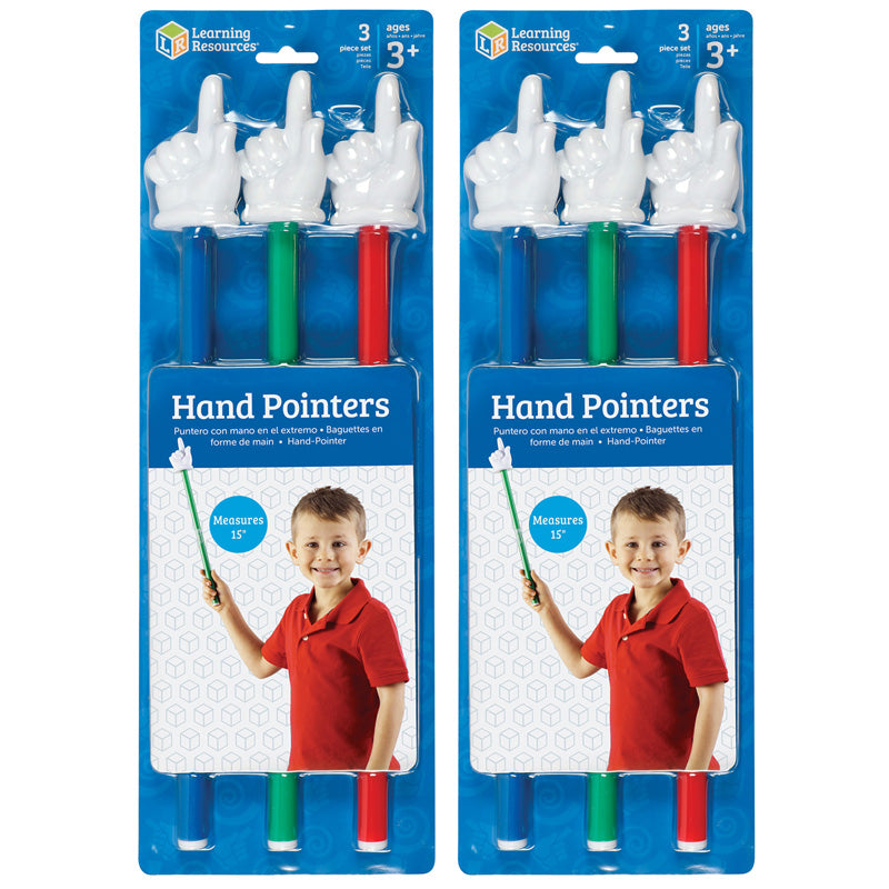 (2 PK) HAND POINTERS 3 PER SET