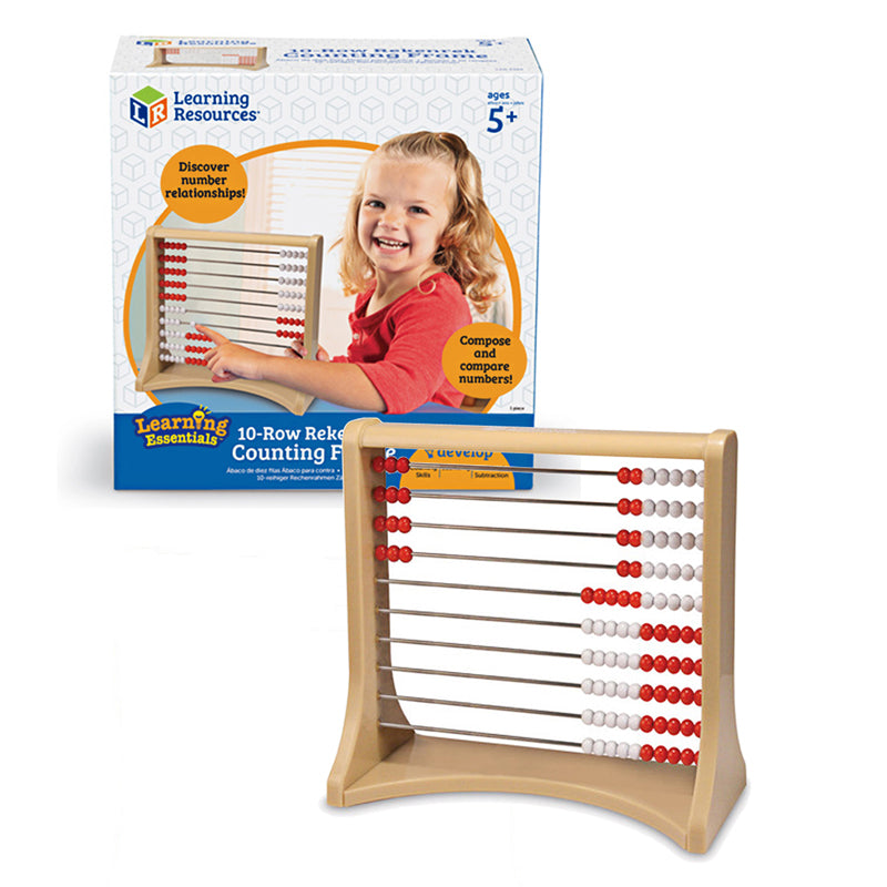 10 ROW REKENREK COUNTING FRAME