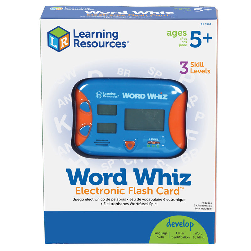 WORD WHIZ ELECTRONIC FLASH CARD