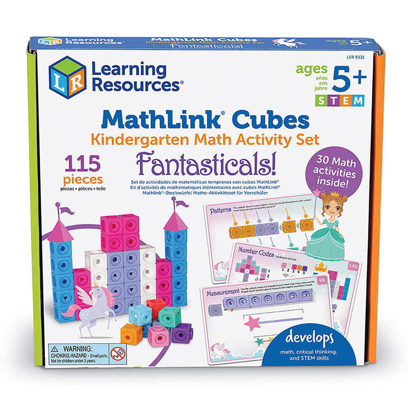 MATHLINK CUBES GR K FANTASTICALS