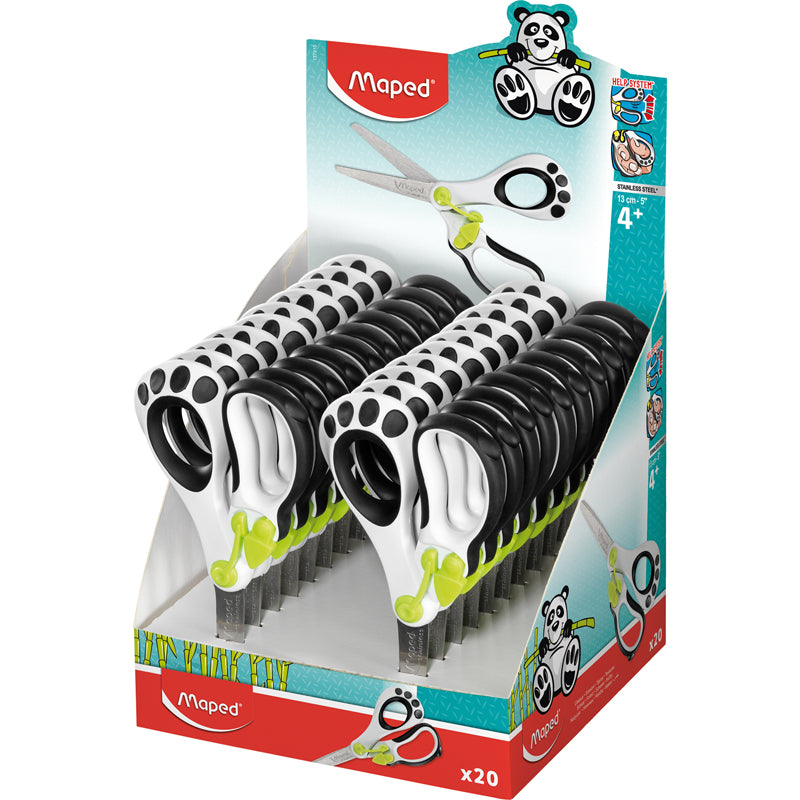 5IN KOOPY SCISSORS WITH SPRING 20PK