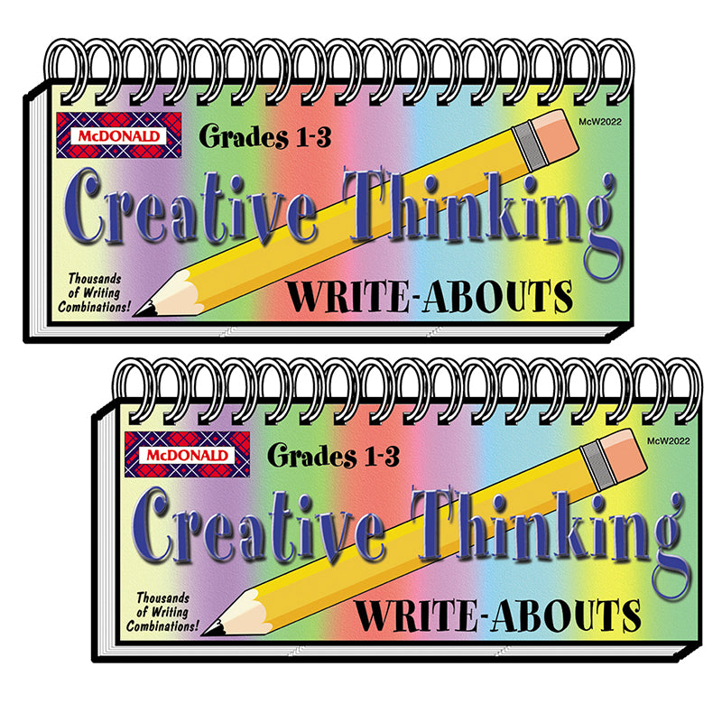 (2 EA) WRITE-ABOUTS CREATIVE