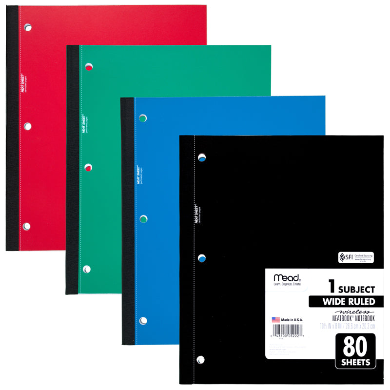 NOTEBOOK WIRELESS NEATBOOK 80 SHT