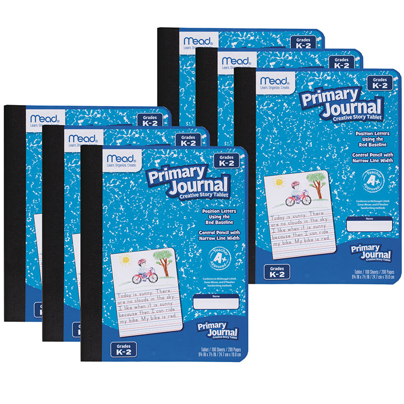 (6 EA) PAPER PRIMARY JOURNAL EARLY