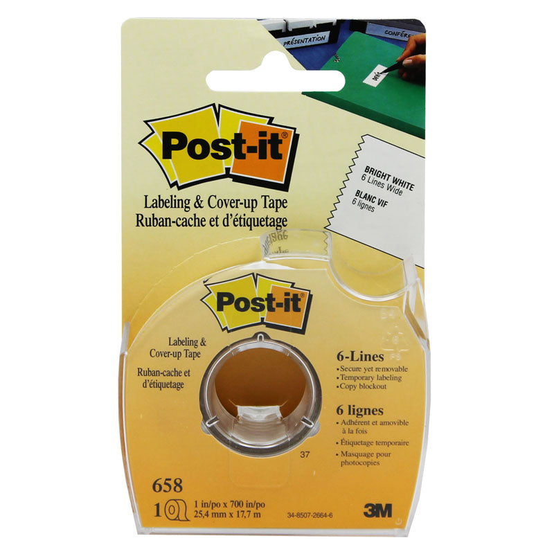 TAPE POST IT LABELING & COVER UP