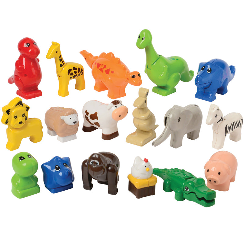 ANIMALS FOR PREK SIZED BLDNG BLOCKS