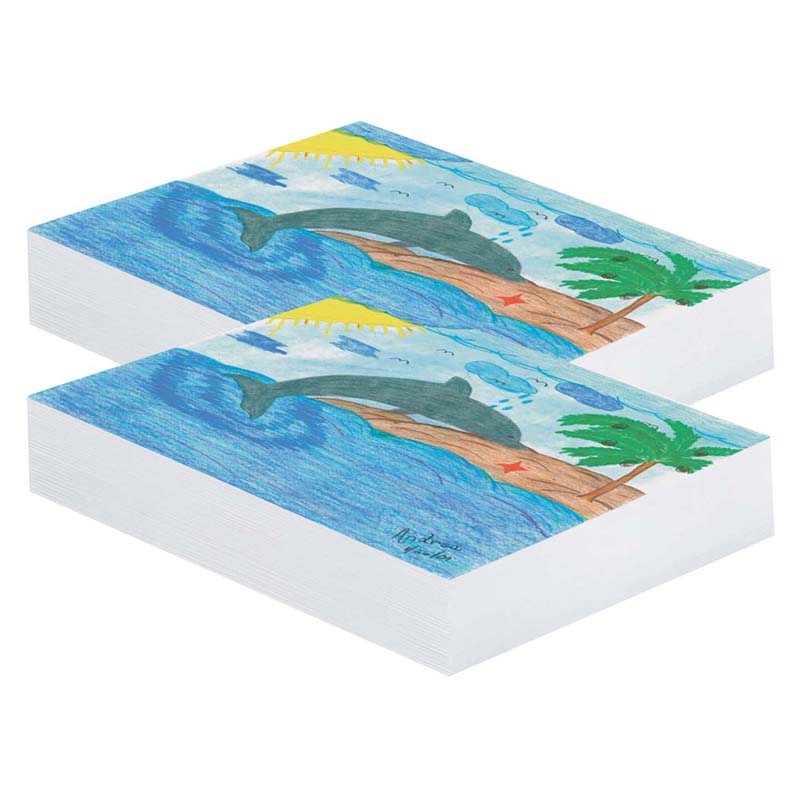 (2 RM) PLAIN WHITE NEWSPRINT 12X18