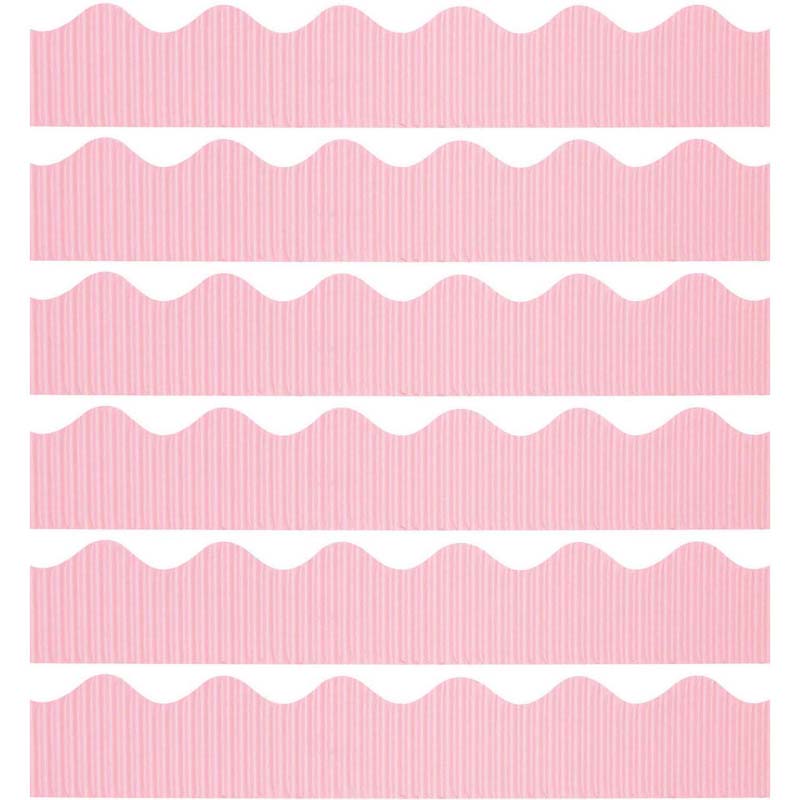 (6 RL) BORDETTE 2.25X50FT PINK