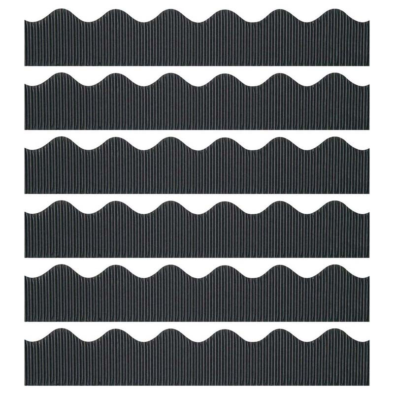 (6 RL) BORDETTE 2.25X50FT BLACK