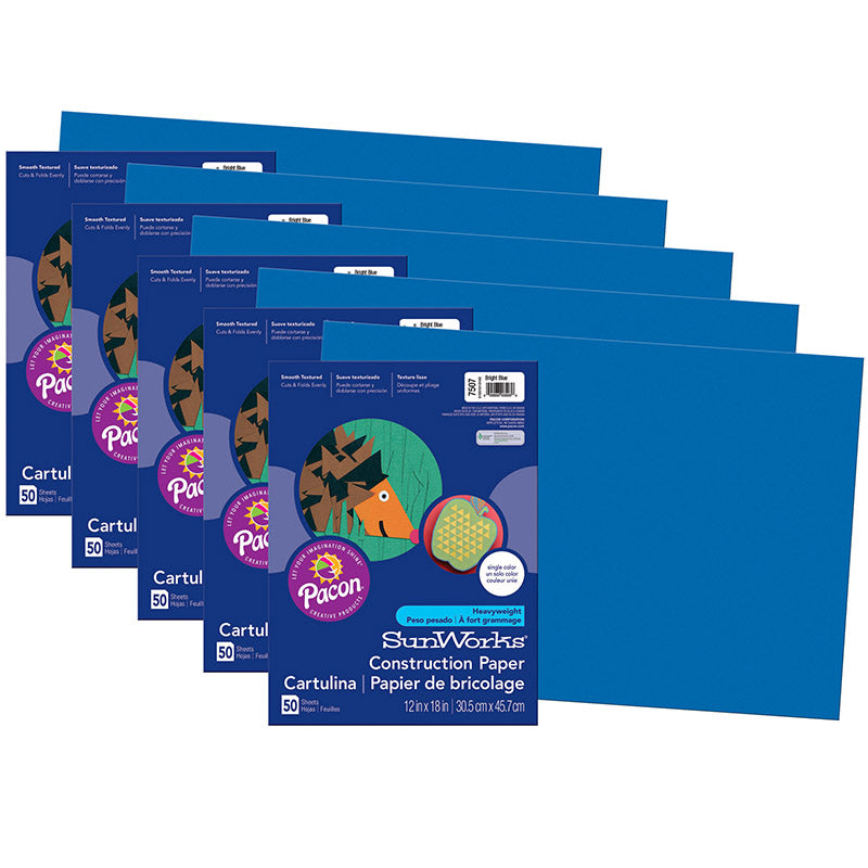 (5 PK) CONSTRUCTION PAPER BRIGHT
