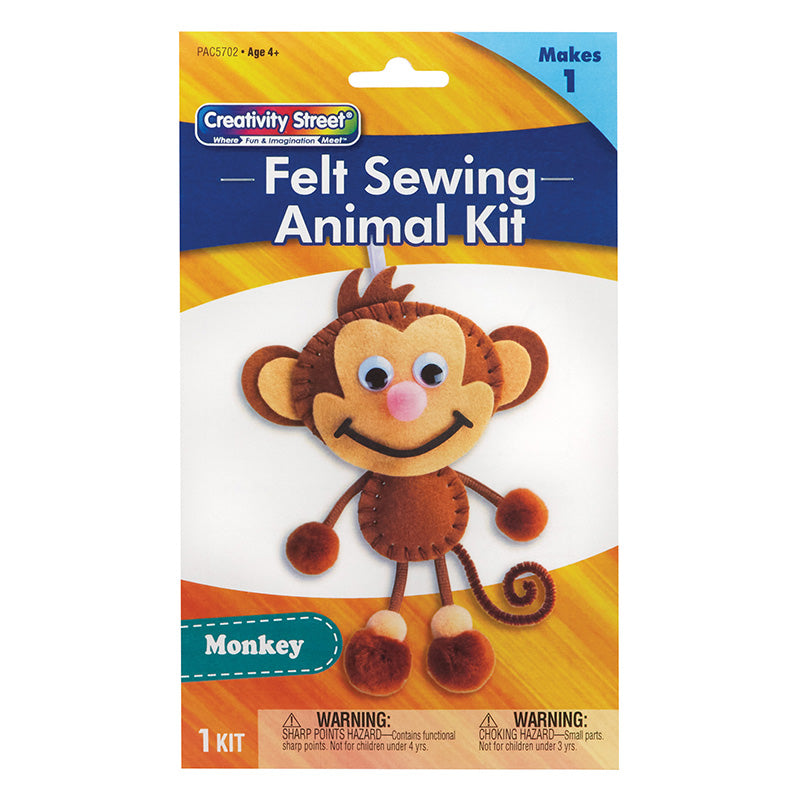 CREATIVITY STREET CRAFT KIT MONKEY