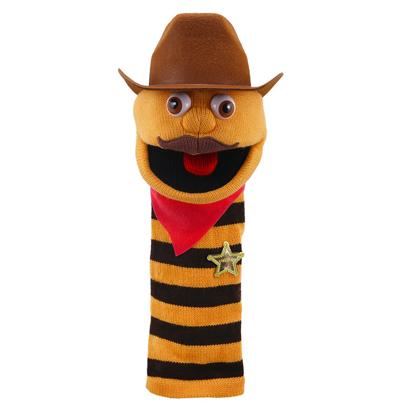KNITTED PUPPETS COWBOY