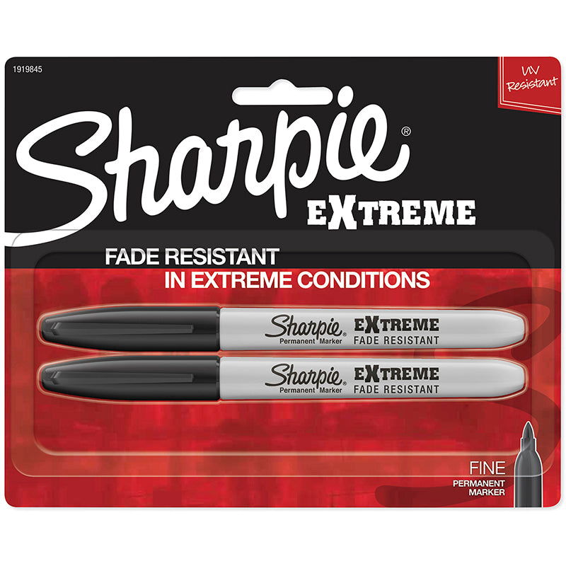 2CT BLACK SHARPIE EXTREME MARKERS
