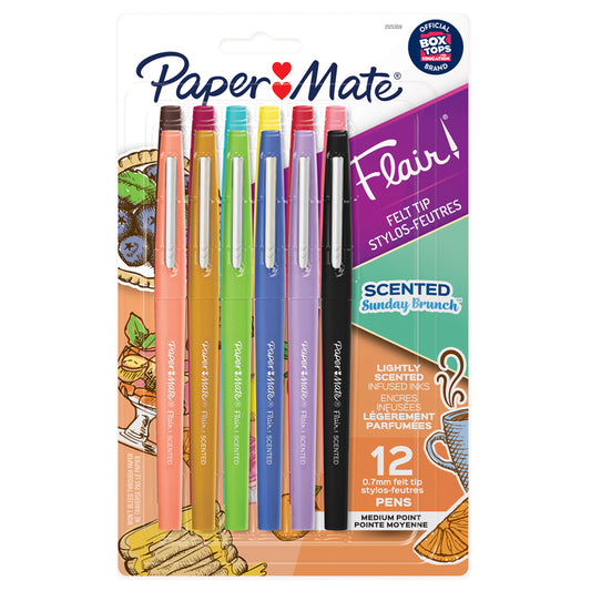 FLAIR SCENTED PEN ASSORTED 12CT