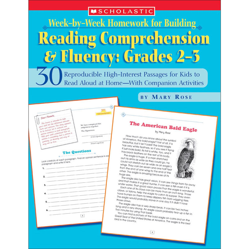 WEEK-BY-WEEK HOMEWORK READING