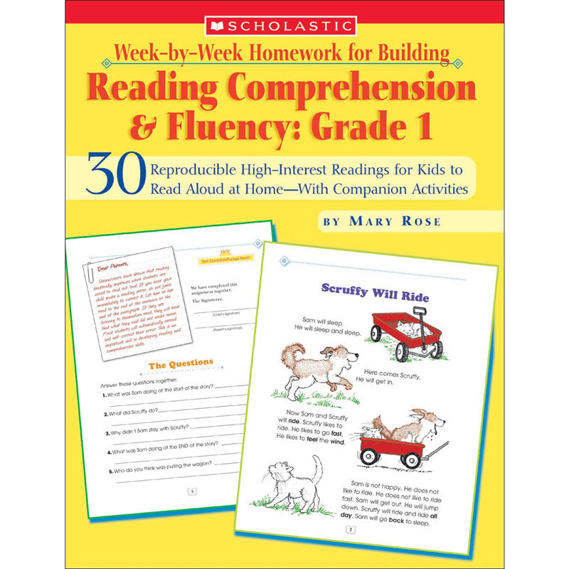 READING COMP & FLUENCY GR 1 WEEK BY