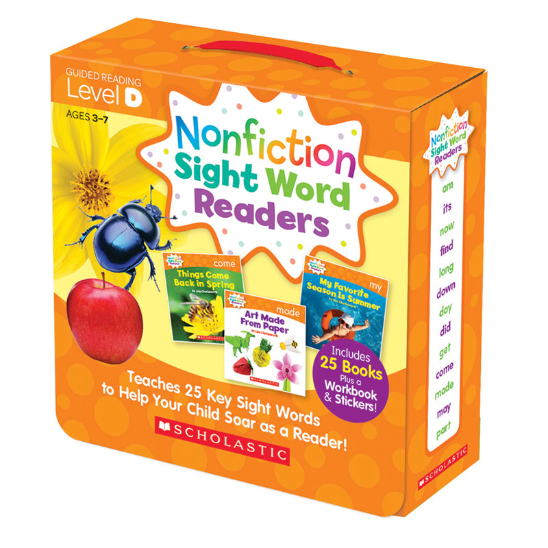 NONFICTION SIGHT WORD READERS LVL D