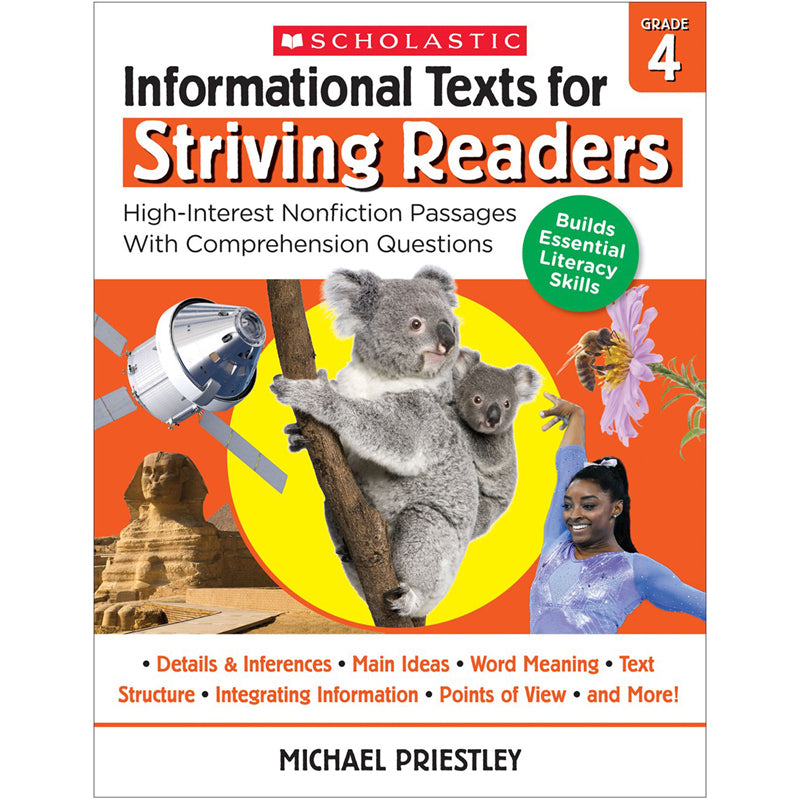 INFO TEXTS FOR STRIVNG READERS GR 4
