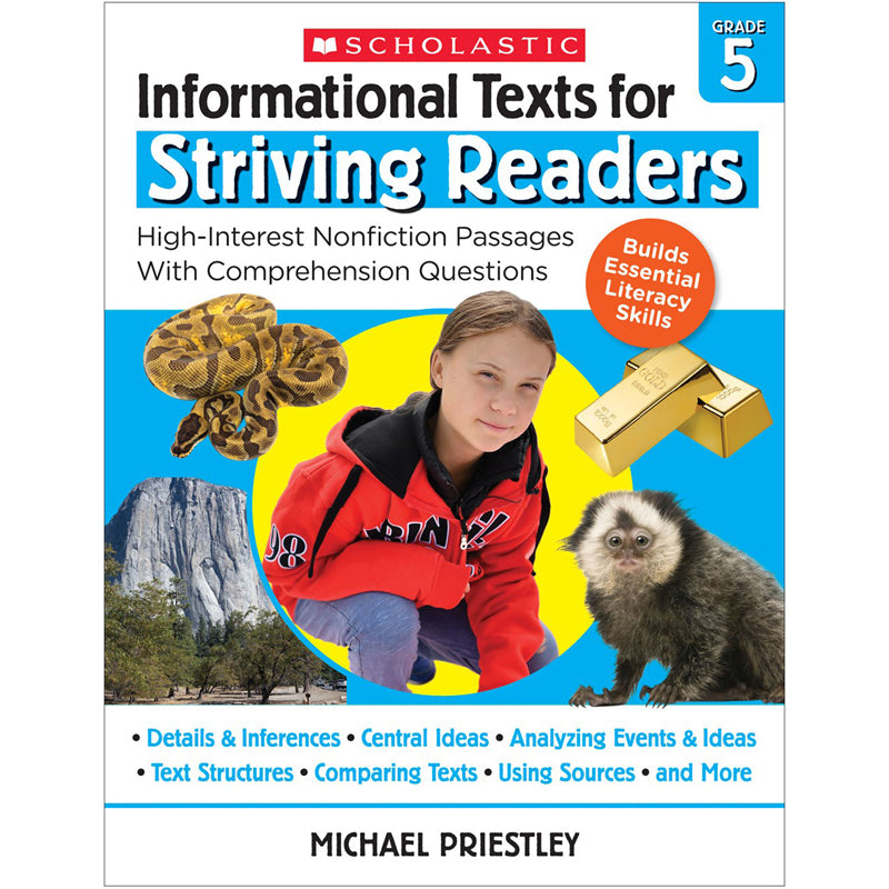 INFO TEXTS FOR STRIVNG READERS GR 5