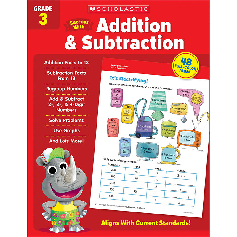 SUCCESS W/ ADD & SUBTRACTION GR 3