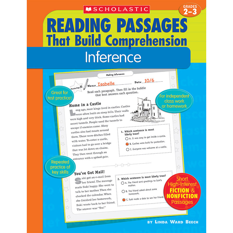COMPREHENSION INFERENCE BOOK