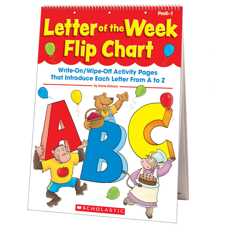 LETTER OF THE WEEK FLIP CHART