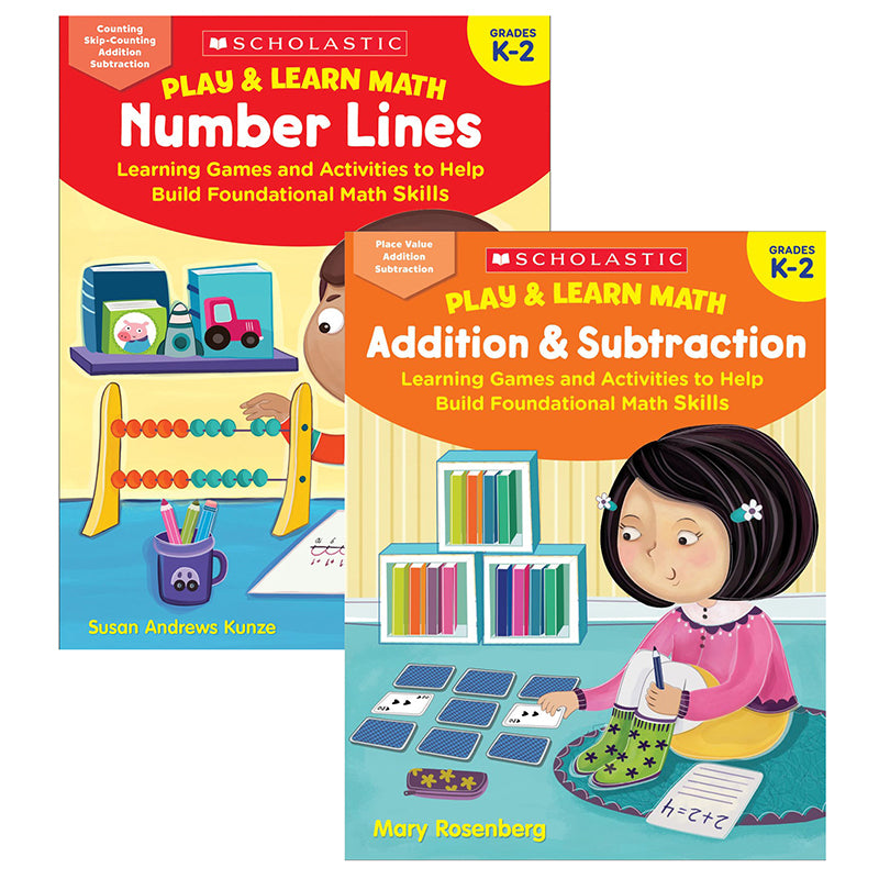 ADDITION & SUBTRACTION NUMBER LINES