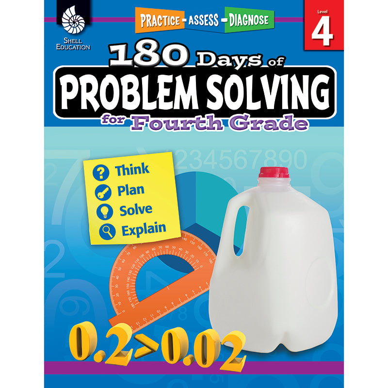 180 DAY PROBLEM SOLVING GR4 WORKBK