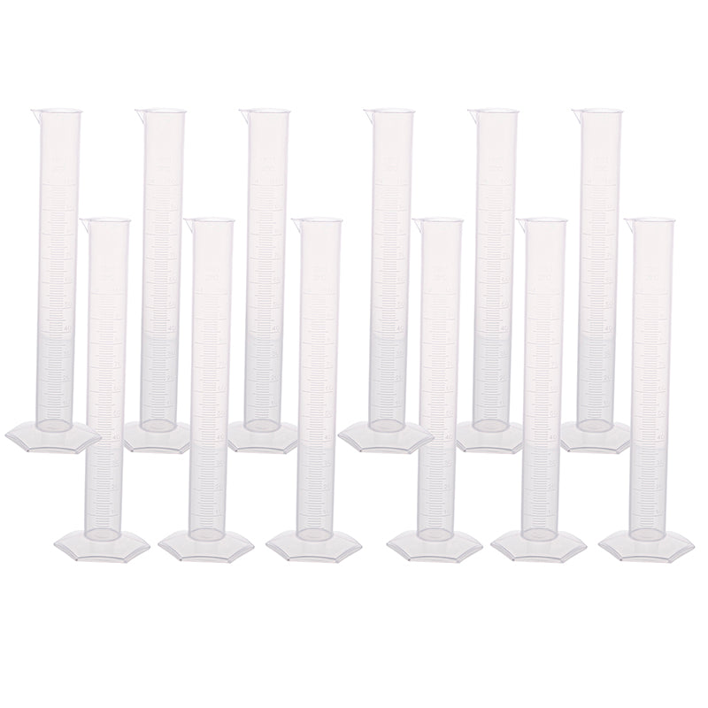 CYLINDER PP HEXAG BASE 100ML 12/PK