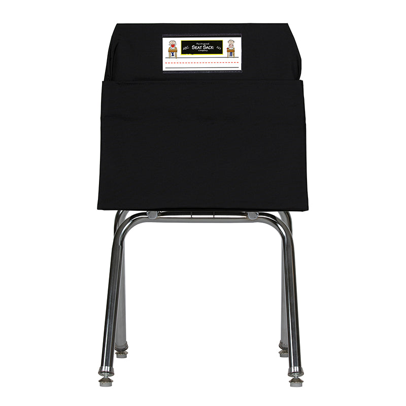 SEAT SACK LARGE 17 IN BLACK