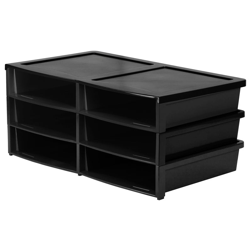 QUICK STACK ORGANIZER BLACK