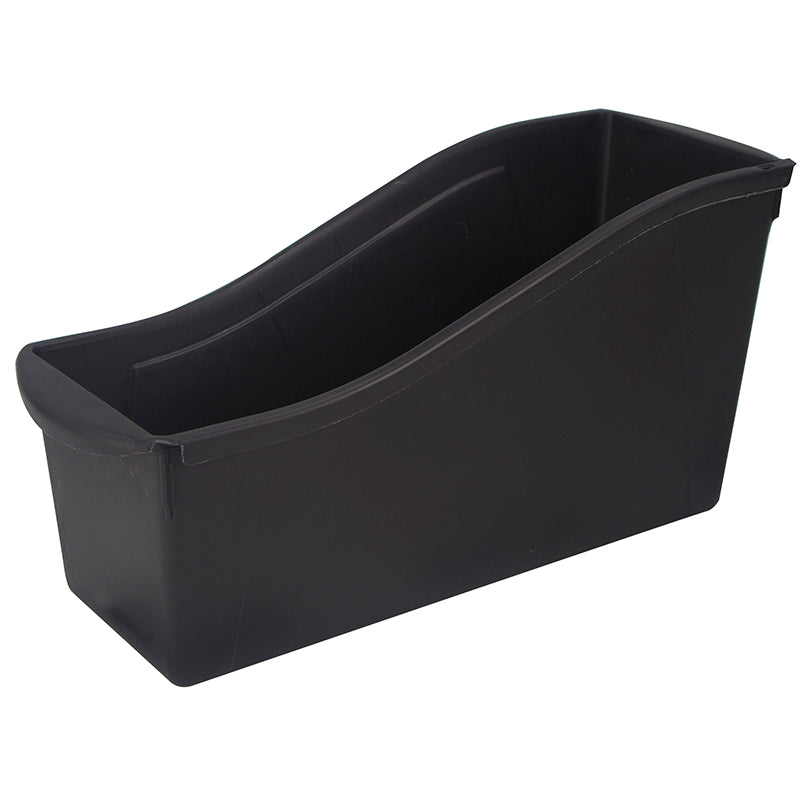 LARGE BOOK BIN BLACK