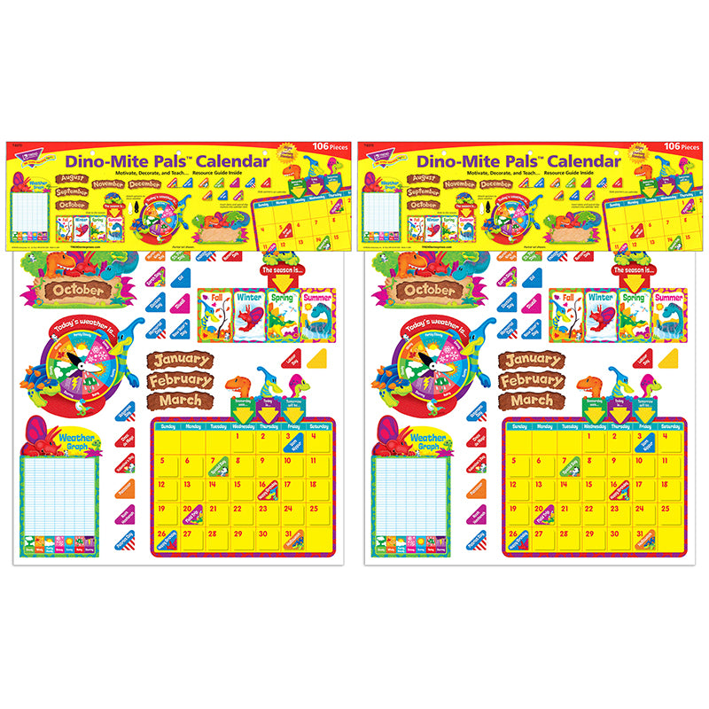 (2 ST) DINO MITE PALS CALENDAR BB