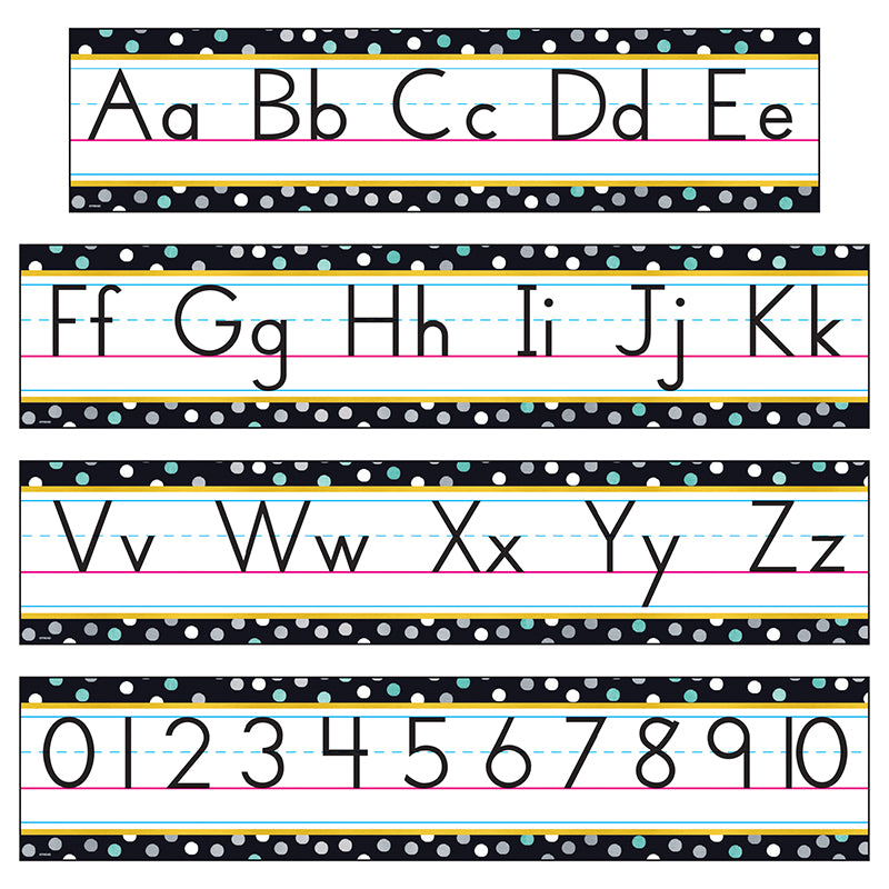 ALPHABET MINI BULLETIN BOARD ST