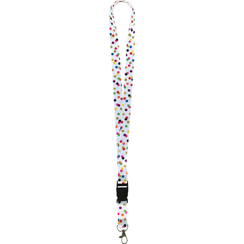 CONFETTI LANYARD