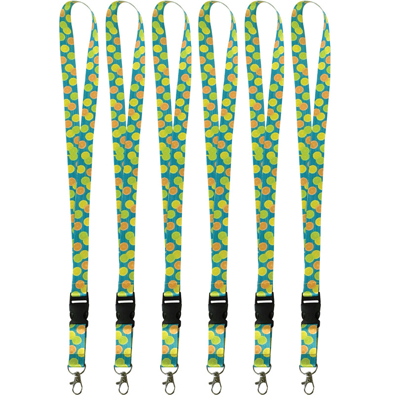 (6 PK) LEMON ZEST LANYARD
