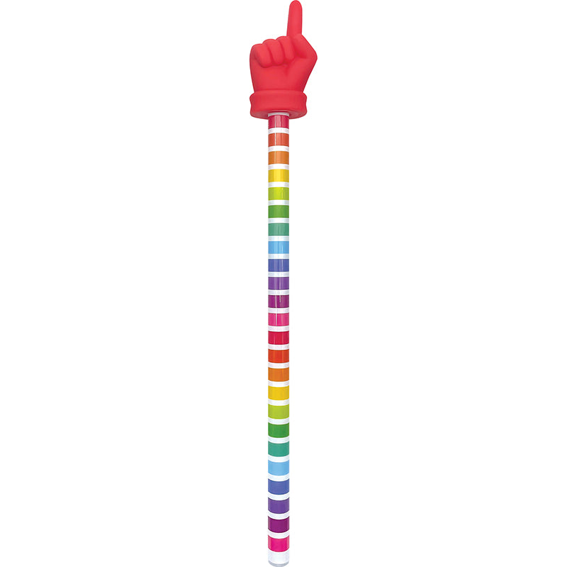 COLORFUL STRIPES HAND POINTER