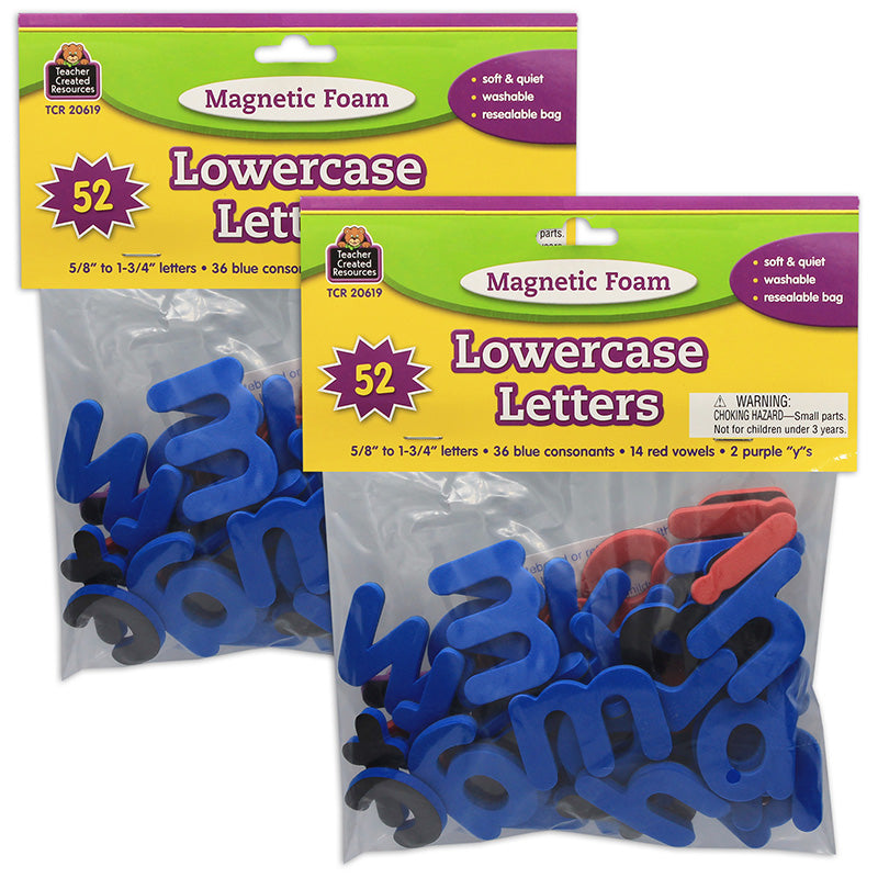 (2 PK) MAGNETIC FOAM LOWERCASE