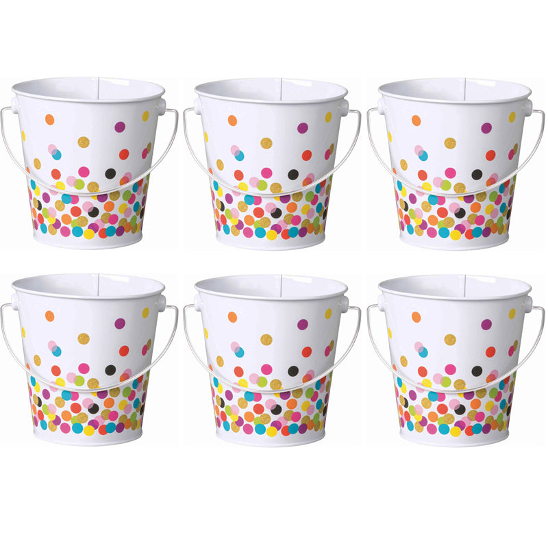 (6 EA) CONFETTI BUCKET