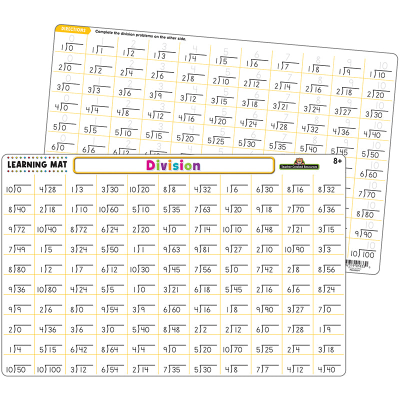 DIVISION LEARNING MAT