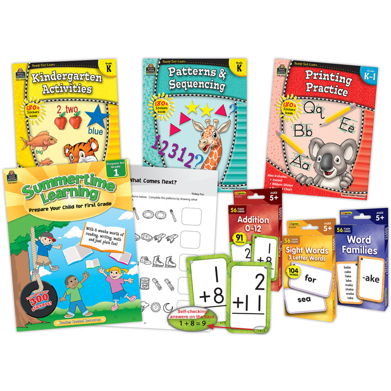 LEARNING AT HOME KINDERGARTEN KIT