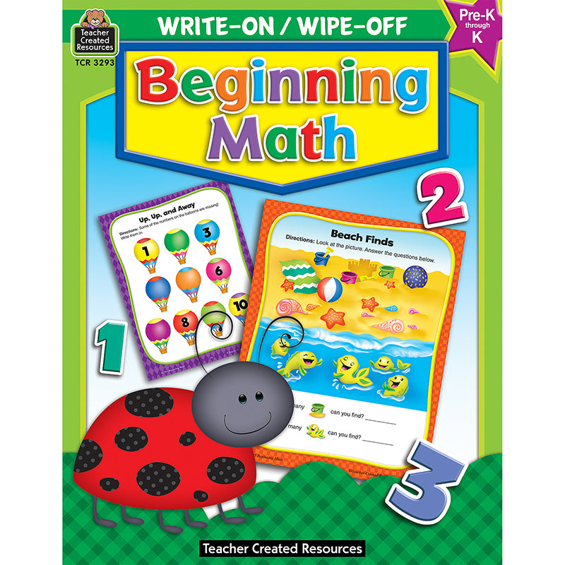 WRITE-ON/WIPE-OFF BEGINNING MATH