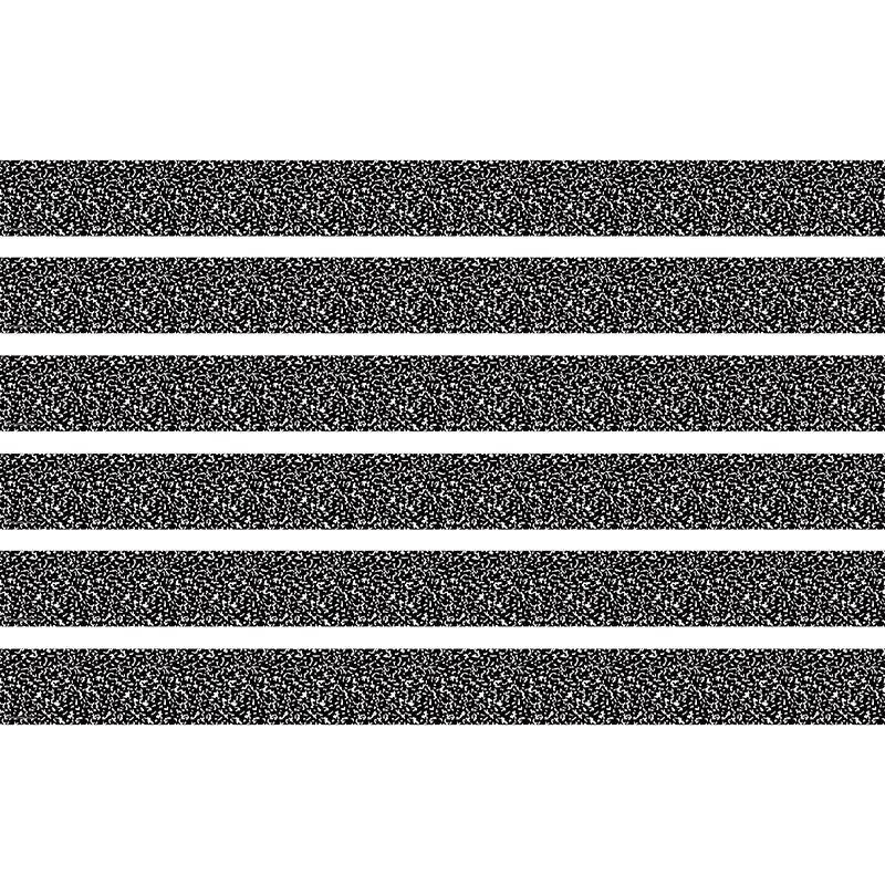 (6 PK) COMPOSITION STRAIGHT BORDER